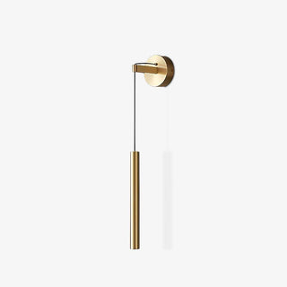 Thomasina Modern Minimalist Line Brass Wall Light - Letslighting