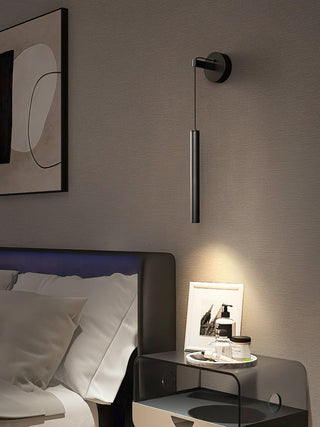 Thomasina Modern Minimalist Line Brass Wall Light - Letslighting