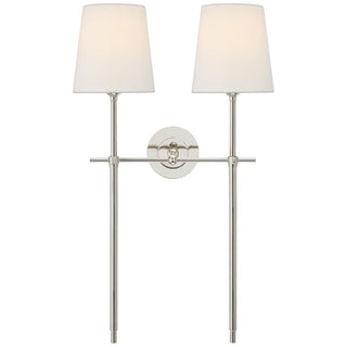 Platina Modern Minimalist Brass Fabric Wall Lamp - Lamp Copper