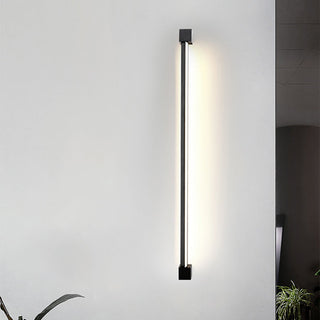 Arisha Minimalista LED Applique Nera Ruotabile Linea