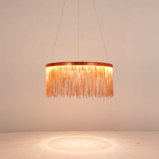 Arisha Lusso LED Lampada a Sospensione Catena Nappa