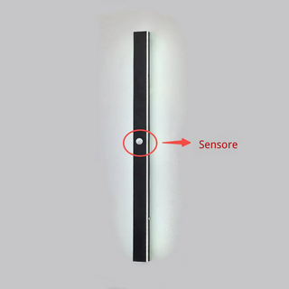 Ray Applique da Esterni Metallo Lineare Balcone Terrazza Minimalista