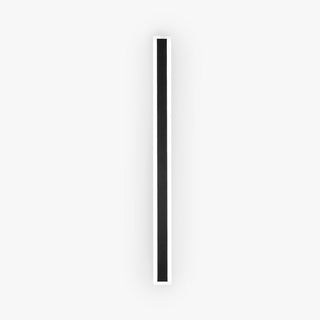 Ray LED Applique da Esterni Metallo Nero Lineare Impermeabile Corridoio/Giardino