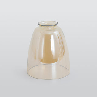 Arisha Industriale LED Lampada a Sospensione Vetro Chiaro/Ambra/Grigio Fumo