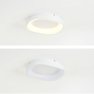 Arisha Moderna LED Irregolare Plafoniera Bianca Onda