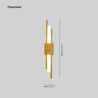 Arisha Moderna LED Applique Metallo Bar/Camera da Letto/Soggiorno