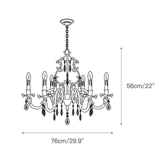 Silva Lampadari di Cristallo Lussuosi