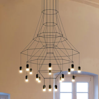 Lines Chandelier - Blowlighting