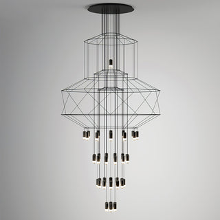 Lines Chandelier - Blowlighting