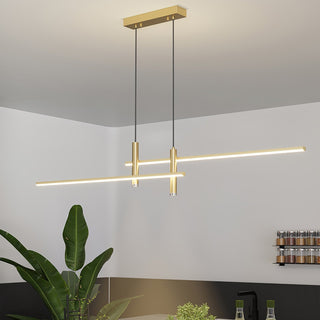 Arisha Lampada a Sospensione Lineare Moderna per Sala da Pranzo