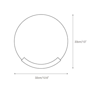 Avsolisra Modern Minimalist Round Alabaster Wall Lamp - Lamp Copper