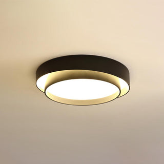 Arisha Lampada da Soffitto con Doppio Anello a Forma Cilindrica