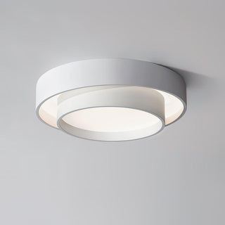 Arisha Lampada da Soffitto con Doppio Anello a Forma Cilindrica