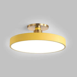 Valentina Nordico Minimalista Rotondo Plafoniere Metallo Acrilico Cucina