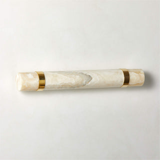 Zavaran Modern Minimalist Metal Onyx Wall Lamp - Lamp Copper