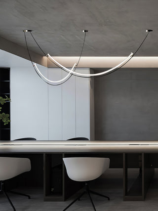 Arisha Lampada a Sospensione LED Curva