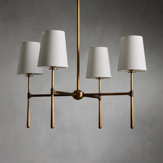 Silva Lampadario a 4/6 Luci Stile Metà Secolo