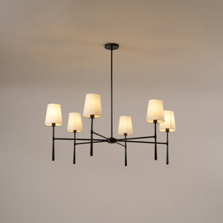 Silva Lampadario a 4/6 Luci Stile Metà Secolo