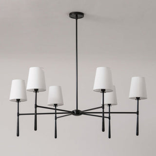 Silva Lampadario a 4/6 Luci Stile Metà Secolo
