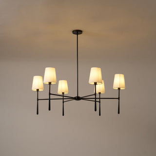 Silva Lampadario a 4/6 Luci Stile Metà Secolo