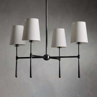 Silva Lampadario a 4/6 Luci Stile Metà Secolo