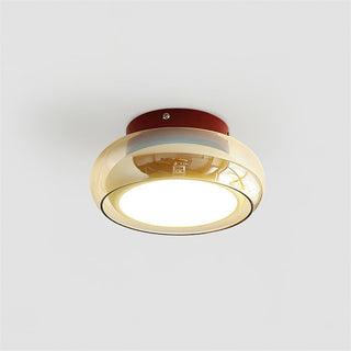 Valentina Lampada da Soffitto Flush Mount in Vetro Stile Retrò