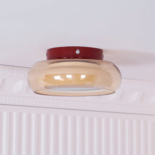 Valentina Lampada da Soffitto Flush Mount in Vetro Stile Retrò