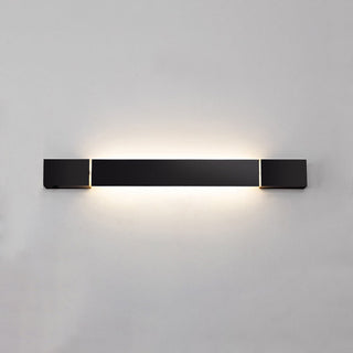 Arisha Minimalista LED Applique Nera Ruotabile Linea