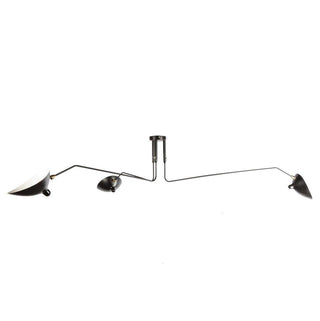Arisha Lampada da Soffitto Industriale a Tre Bracci