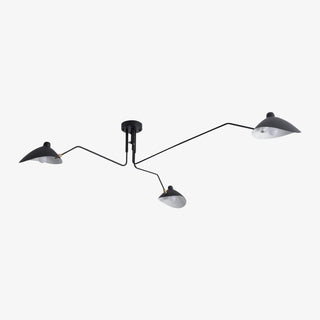 Arisha Lampada da Soffitto Industriale a Tre Bracci