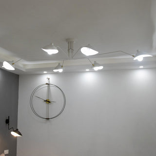 Arisha Lampada da Soffitto Industriale a Tre Bracci