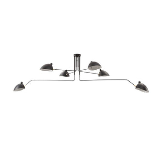 Arisha Lampada da Soffitto Industriale a Tre Bracci