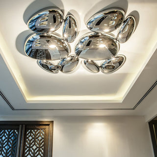 Valentina Lampada da Soffitto Contemporanea Skydro Grigio Fumo