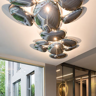 Valentina Lampada da Soffitto Contemporanea Skydro Grigio Fumo