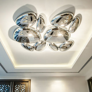 Valentina Lampada da Soffitto Contemporanea Skydro Grigio Fumo