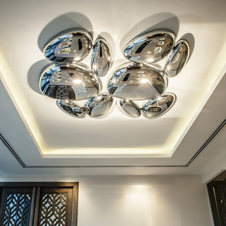 Valentina Lampada da Soffitto Contemporanea Skydro Grigio Fumo