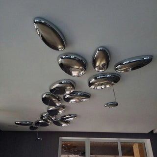 Valentina Lampada da Soffitto Contemporanea Skydro Grigio Fumo