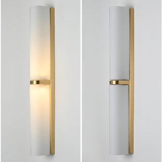 Alraeir Modern Minimalist Glass Wall Lamp - Lamp Copper