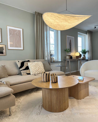 Tense Tyvek Pendant Lamp - Blowlighting