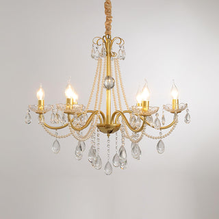 Elysion Gold Crystal Chandelier - Letslighting