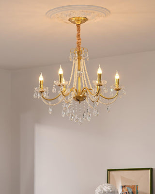 Elysion Gold Crystal Chandelier - Letslighting