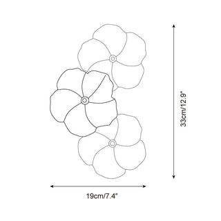 Givelle Floral Wall Lamp - Letslighting