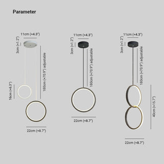 Arisha Modern LED Lampade a Sospensione