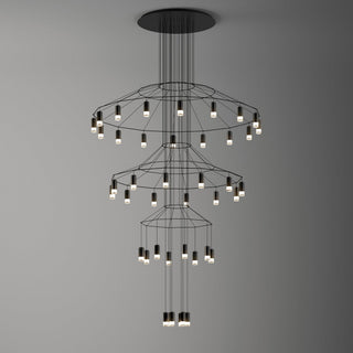 Lines Chandelier - Blowlighting