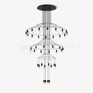 Lines Chandelier - Blowlighting