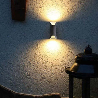 Ray Minimalismo LED Applique da Esterno Curva Montate Corridoio
