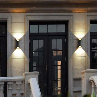 Ray Minimalismo LED Applique da Esterno Curva Montate Corridoio