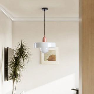 Valentina Moderni Design LED Lampada a Sospensione Multicolore Vetro