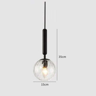 Valentina Moderno LED Vetro Palla Lampade a Sospensione Bianco/Chiaro