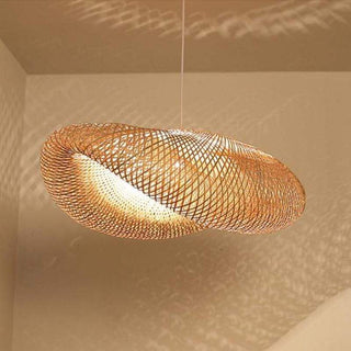 Ritta Moderne LED Lampade a Sospensione Bambù Sala da Pranzo/Cucina